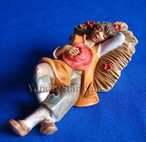 Ephraim - 5" Fontanini Nativity Shepherd Sleeping 54033