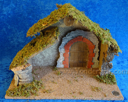 11.5" Fontanini Wooden Manger for 5" Nativity Figures 50481