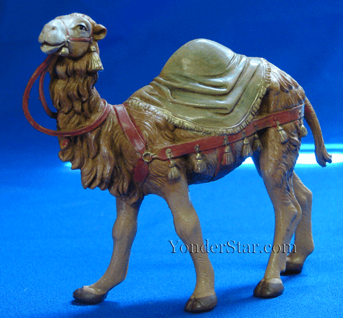 Camel w Saddle Blanket - 5" Fontanini Nativity 72526