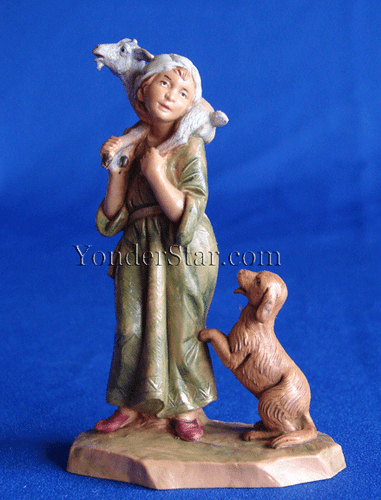 Ethan - 5" Fontanini Nativity Shepherd Boy 52524