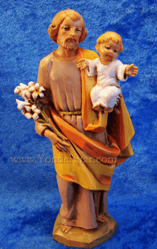 Saint Joseph and Jesus - 5" Fontanini Figure 45047