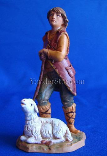 Paul - 5" Fontanini Nativity Shepherd Gazing 72688