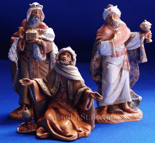Wisemen - 5" Fontanini Nativity Kings 71187