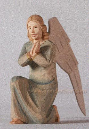 Angel Kneeling - Huggler Nativity Switzerland