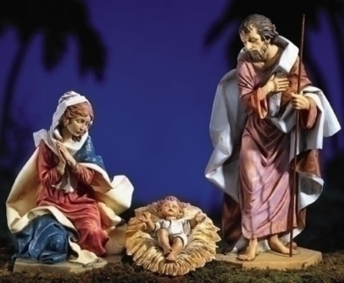 Holy Family - 27" Fontanini Nativity Made in Italy