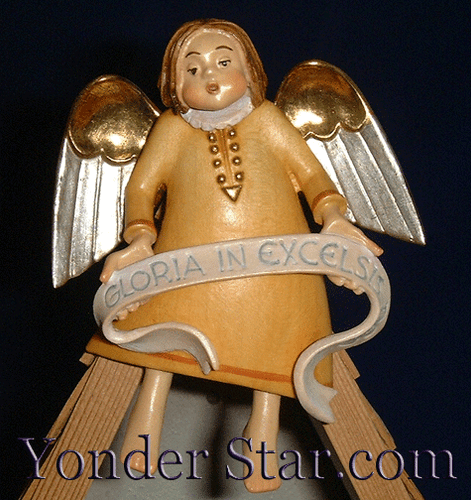 Kastlunger Gloria Angel for LEPI Kastlunger Wooden Nativity