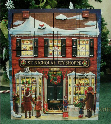 Musical Toy Shoppe Wooden Advent Calendar
