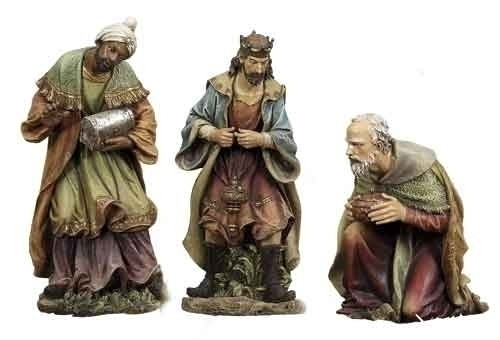 Large Outdoor Nativity Wisemen 39" Full Color