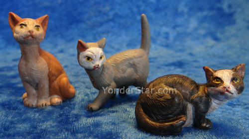 Cats - 5" Fontanini Nativity Animals 51518