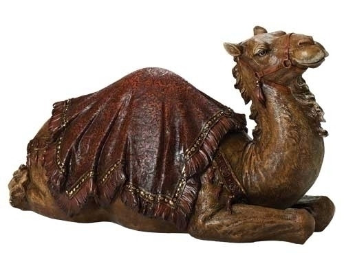 Seated Camel for Large Outdoor Nativity 39" Joseph's Studio
