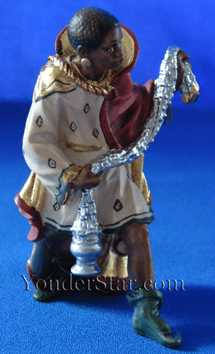 Wiseman Caspar for LEPI Nazarene Nativity Italy