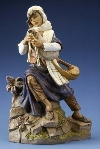 Josiah - 18" Fontanini Nativity Bagpiper 53735