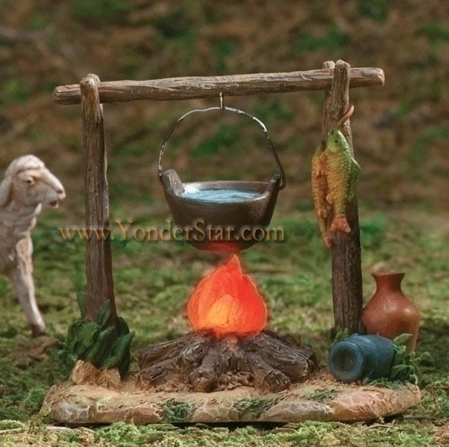 Campfire - 5" Fontanini Nativity Accessory 59532