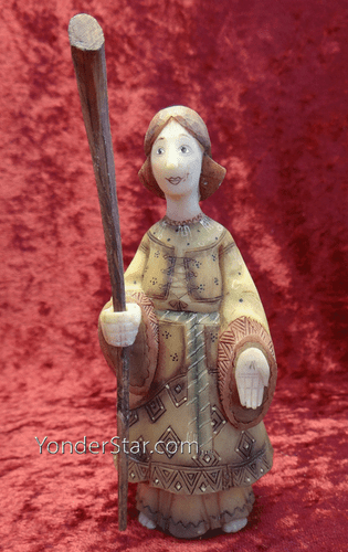 5" Shepherd Boy G DeBrekht Derevo Folk Nativity Set