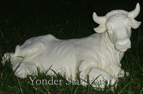 Seated Ox for 27" Outdoor Nativity Set