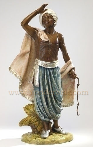 Aman Camel Driver 50" Fontanini Nativity 52321