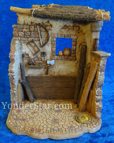 Carpenter's Shop for 5" Fontanini Nativity Village