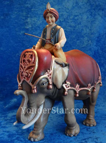 Elephant and Driver LEPI Venetian Nativity Scene