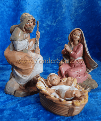 Holy Family - 5" Fontanini Nativity Set