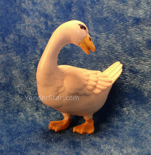 LEPI Venetian Nativity Goose Looking Back - 16cm