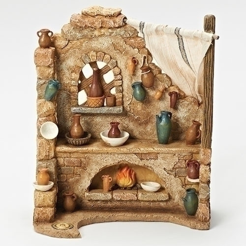 10" Pottery Shop for 7.5" Fontanini Nativity 52876