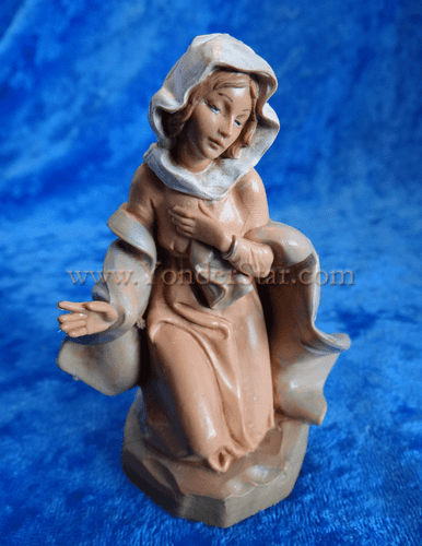 Mary - 5" Fontanini Nativity Mary Kneeling 72512