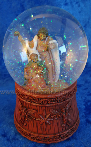 Musical Fontanini Nativity Glitterdome 59085