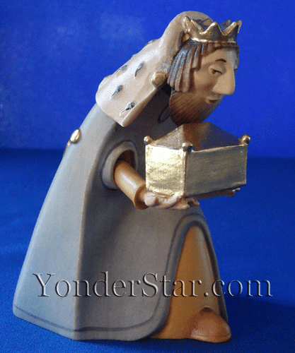 Wiseman Melchior for LEPI Kastlunger Wooden Nativity: Pre-Order