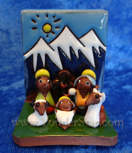 2" Mount Illimani Scene from Bolivia