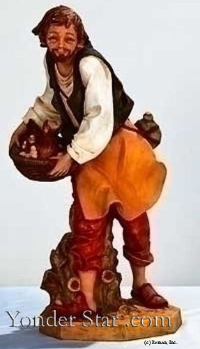 Lucas - 27" Fontanini Nativity Villager 53189