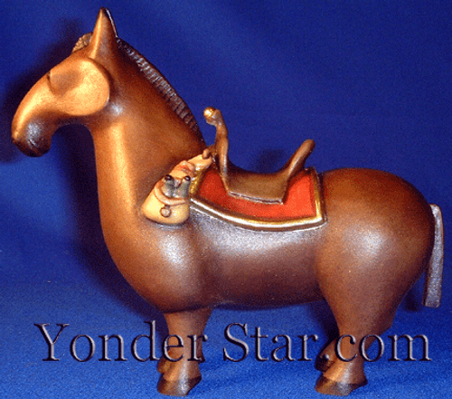 Horse for LEPI Kastlunger Wooden Nativity : Pre-Order