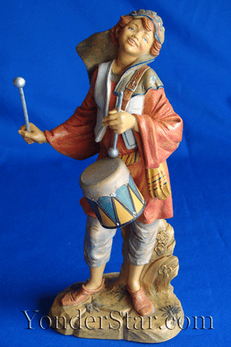 Jareth - 12 " Fontanini Nativity Drummer Boy 52901