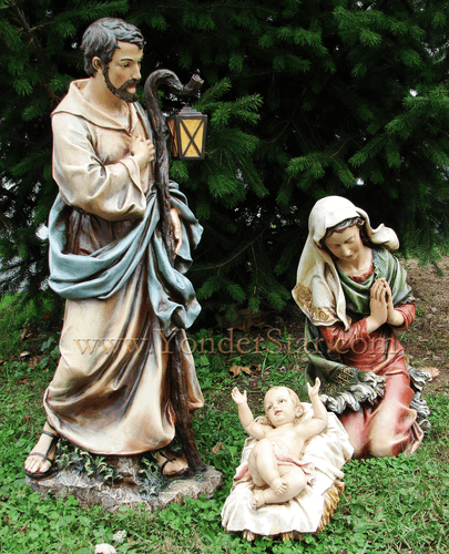 39" Large Outdoor Nativity Set 3 pcs : Pre-Order