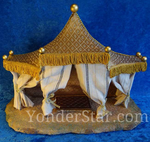 12.5" Wisemen's Tent for 5" Fontanini Nativity Scene 55590