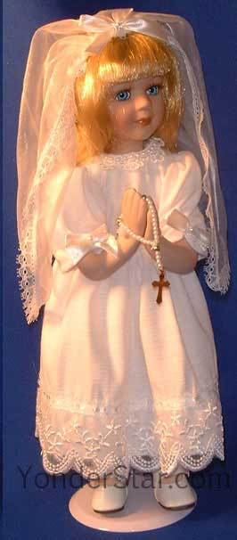 first communion doll