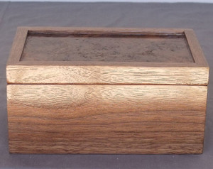 Invisible Hinge Box Walnut Walnut Burl