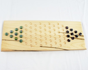 2 Player Chinese Checkers - Ambrosia Maple