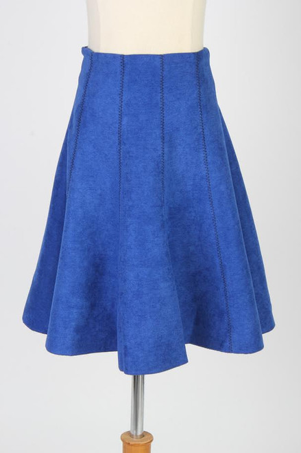 BGDK Suede Panel Skirt BGDK Suede Panel Skirt