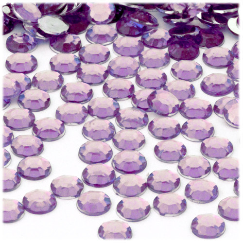 Rhinestones | Flatback | Rectangle | 9mm | 1,000-pc | Lavender | Crafts ...