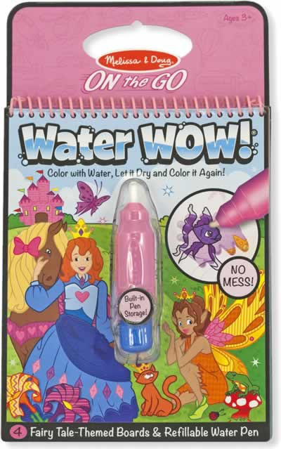 Melissa & Doug Water Wow Fairy Tale Coloring Pad - CountryMax Melissa & Doug Water Wow Fairy Tale Coloring Pad - CountryMax