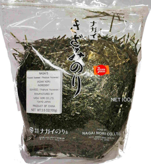 Nagai Roasted Shredded Seaweed 100g - My Asian Grocer