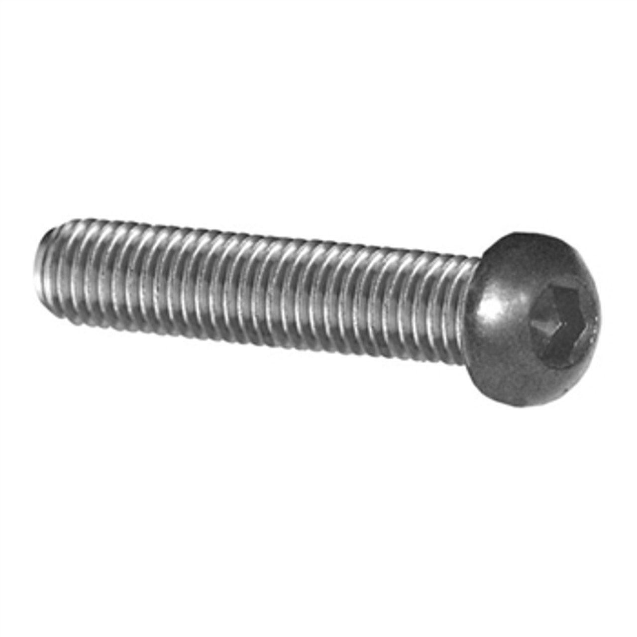 ED07 Stainless Steel Rounded Head Screw, M6