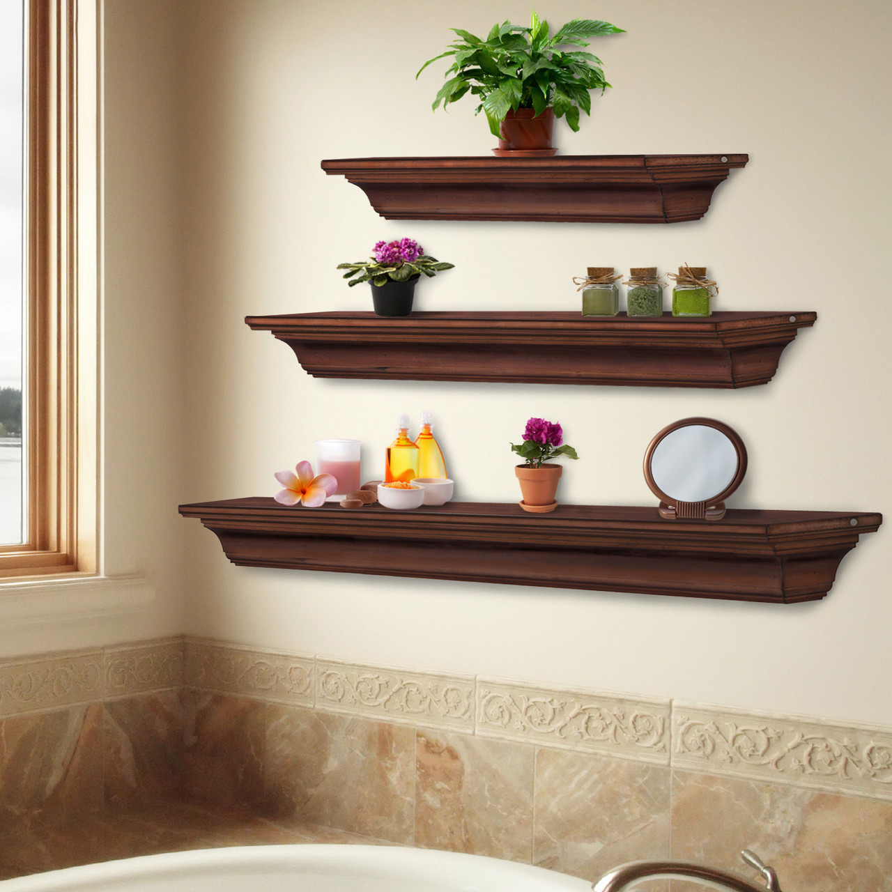 The Homestead Fireplace Mantel Shelf