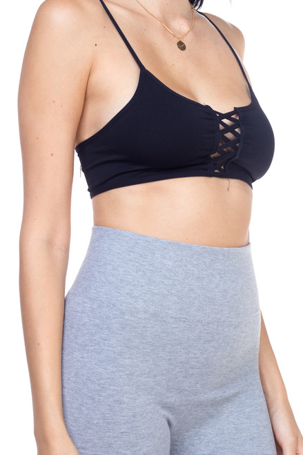 Seamless Criss Cross Bra Top Seamless Criss Cross Bra Top