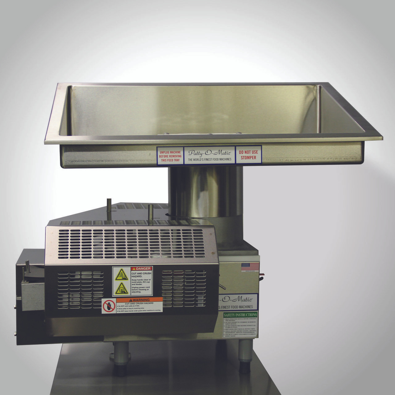 PattyOMatic PS21 UL/EPH NSF/ANSI 8 Standards Davison's