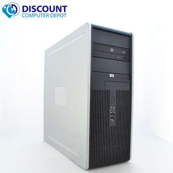 HP DC Desktop PC Computer Tower Windows 10 Intel 1.8GHz 4GB 250GB HP DC Desktop PC Computer Tower Windows 10 Intel 1.8GHz 4GB 250GB