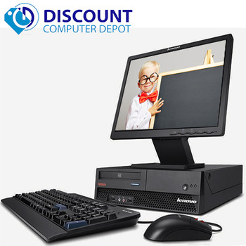 Lenovo Desktop Computer PC Core 2 Duo 2.13GHz 4GB Windows 10 w/19" LCD Wifi Lenovo Desktop Computer PC Core 2 Duo 2.13GHz 4GB Windows 10 w/19" LCD Wifi