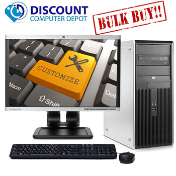 Customize Lot of 5 HP Core 2 Duo Tower Desktop Computer PC Customize Lot of 5 HP Core 2 Duo Tower Desktop Computer PC