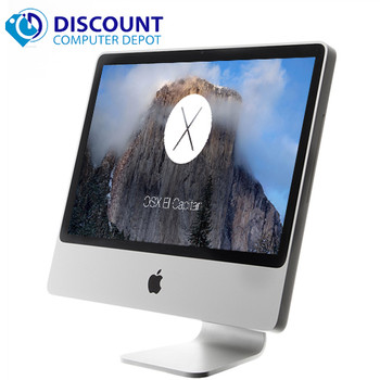 Apple iMac 20" Desktop Computer PC Core 2 Duo 4GB 160GB Mac OS X Capitan (A1224) Apple iMac 20" Desktop Computer PC Core 2 Duo 4GB 160GB Mac OS X Capitan (A1224)
