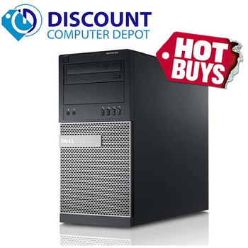 Fast Dell Optiplex Windows 10 Desktop Computer Tower PC Core i3 3.1GHz 4GB 320GB Fast Dell Optiplex Windows 10 Desktop Computer Tower PC Core i3 3.1GHz 4GB 320GB